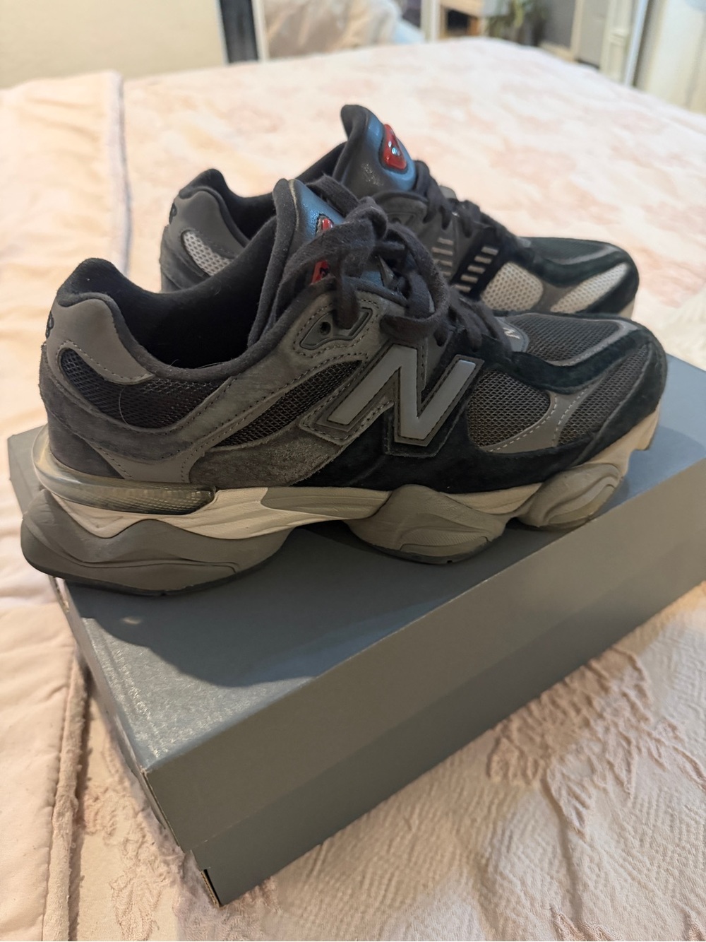 New Balance Gray and Black Women's Sneakers